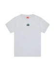 T-shirt bianca con stampa dettagli Sundek