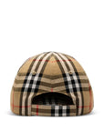 Cappello baseball con stampa check Burberry