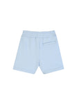 Bermuda azzurro con stampa logo Givenchy