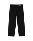 Jeans nero con dettagli logo Givenchy cuciti sul retro