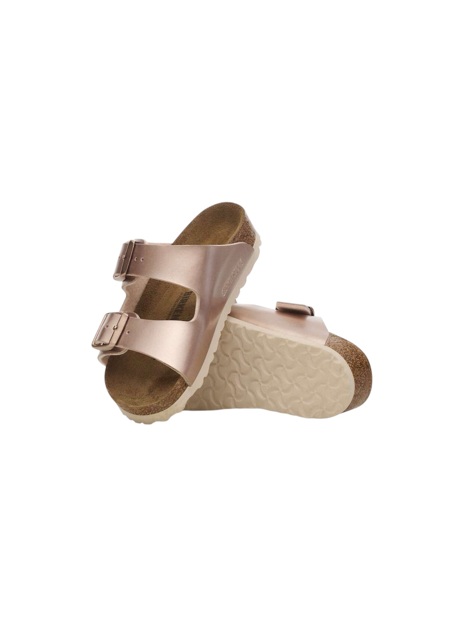 Sandali Arizona rosa metallizzati Birkenstock