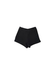 Pantaloncino nero con stampa logo Palm Angels