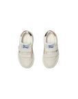 Scarpe bianche con dettagli check Burberry
