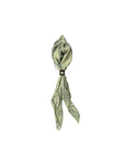 Foulard verde con stampa a fantasia Manuel Ritz