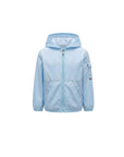 Giubbino Songu azzurro con dettagli Moncler