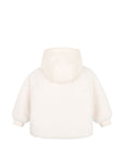 Felpa teddy panna con dettagli logo Timberland