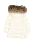 Giubbino Emma bianco baby con dettaglio patch Moncler