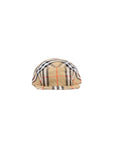 Completo beige con salopette Burberry
