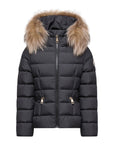 Giubbino Boedette nero con dettaglio patch Moncler