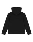 Felpa con cappuccio nera e logo Ralph Lauren a contrasto