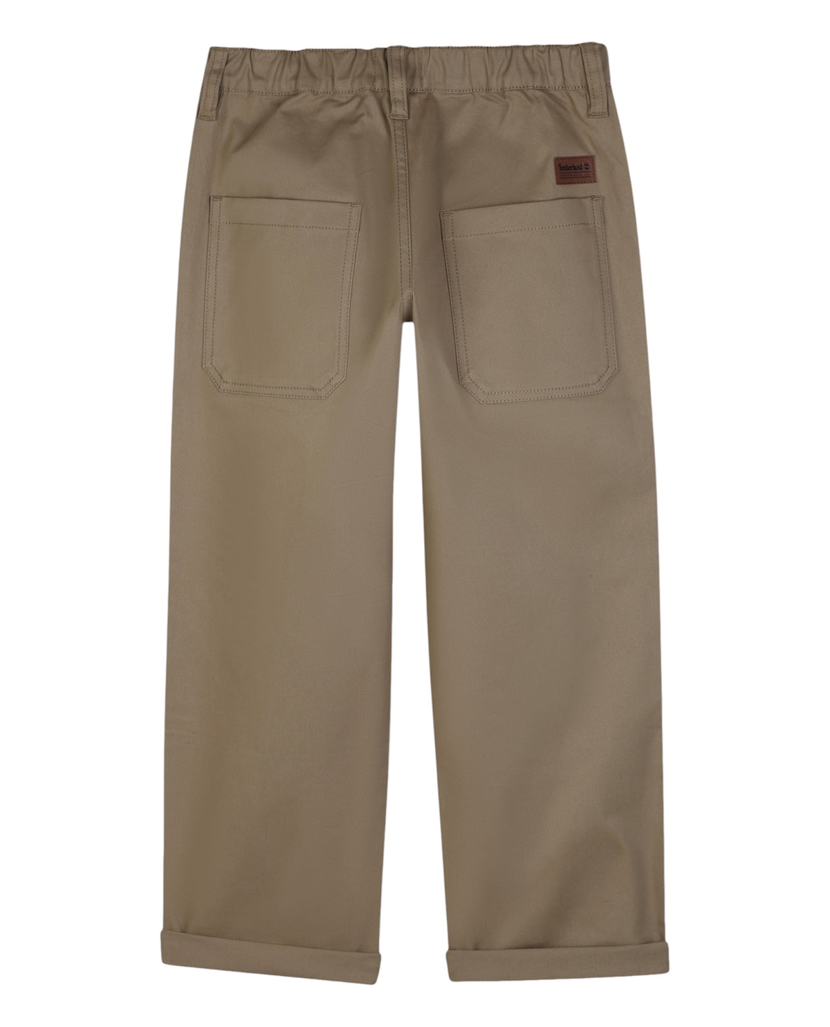 Pantalone beige con dettagli logo Timberland