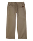 Pantalone beige con dettagli logo Timberland
