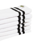 Set 3 paia di calzini bianchi con dettagli logo Lacoste