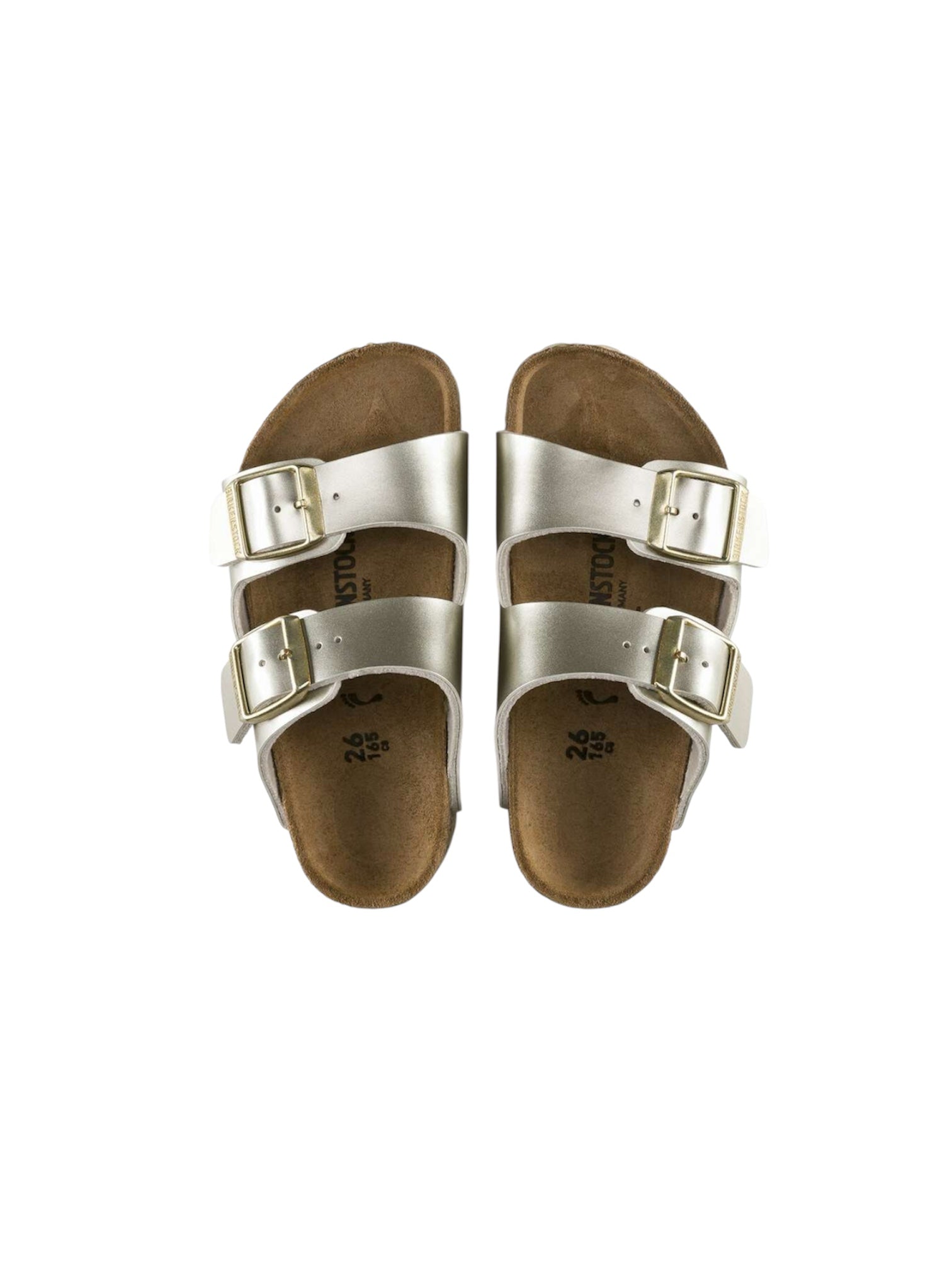 Sandali Arizona oro metallizzati Birkenstock