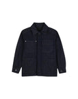 Giacca camicia in jeans con dettaglio logo Givenchy