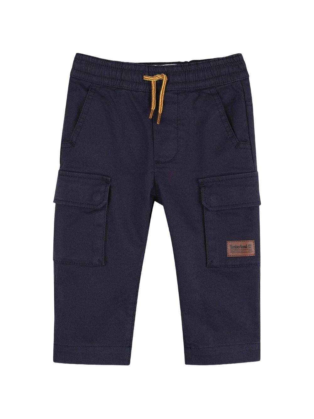 Pantalone baby blu con dettagli logo Timberland
