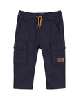 Pantalone baby blu con dettagli logo Timberland