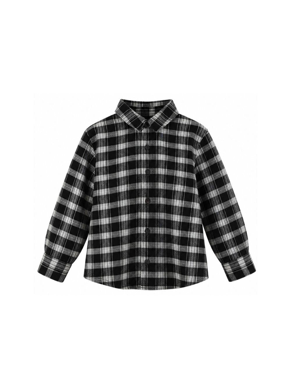 Camicia con fantasia quadri e dettagli logo Givenchy