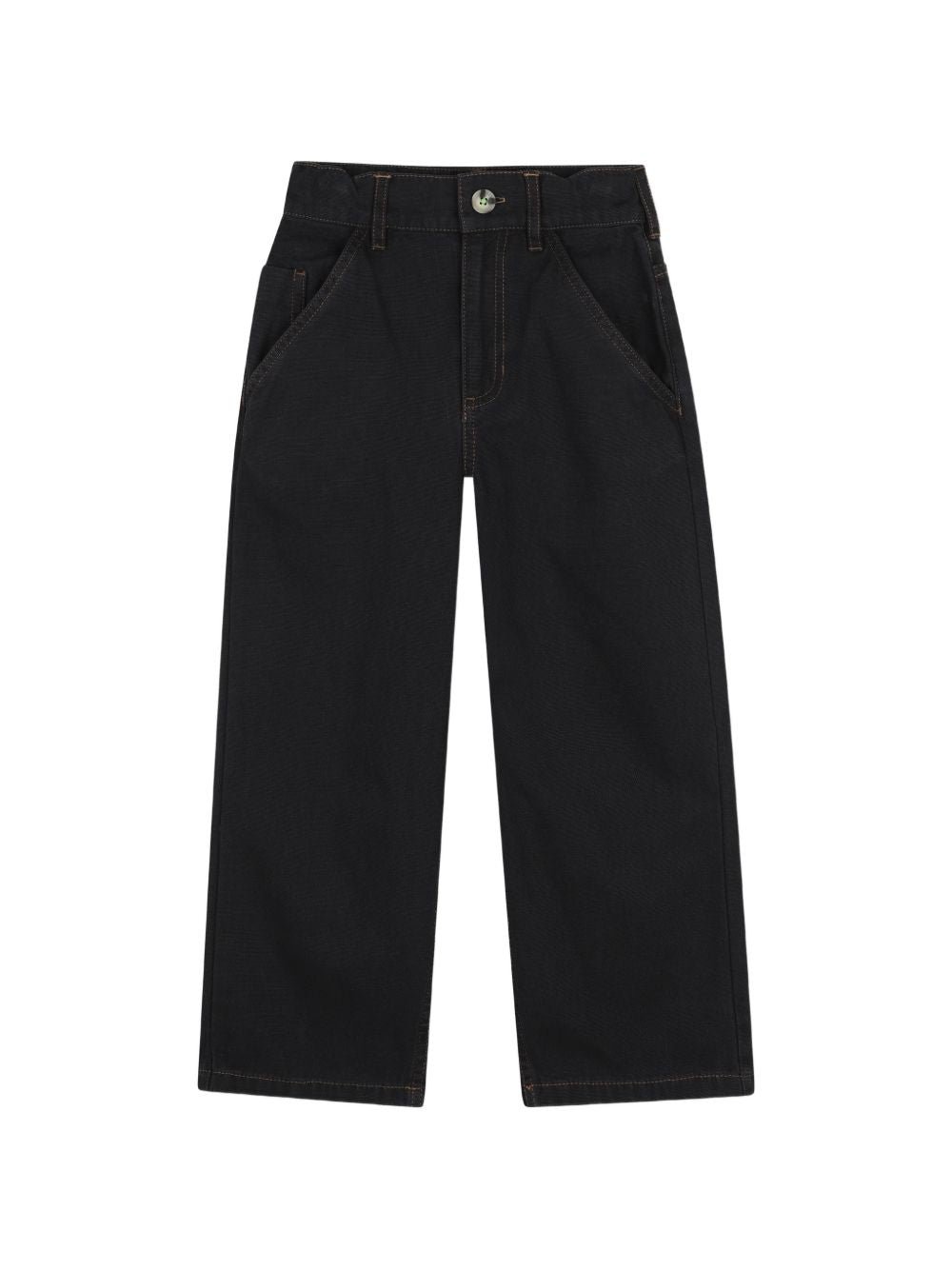 Jeans nero con dettagli Billieblush cuciti sul retro