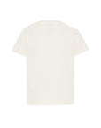 T-shirt bianca con logo classico Moncler