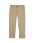 Pantalone beige cinque tasche con dettagli logo Timberland sul retro