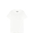 T-shirt bianca con stampa fiocco Fendi