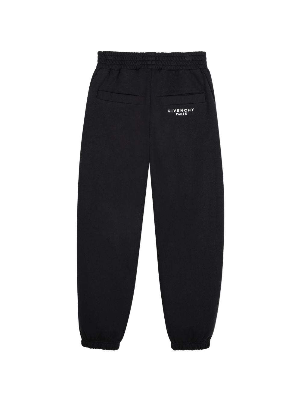 Pantalone jogging nero con stampa logo Givenchy a contrasto