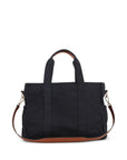 Borsa mamma blu con fasciatoio e dettagli logo Chloé