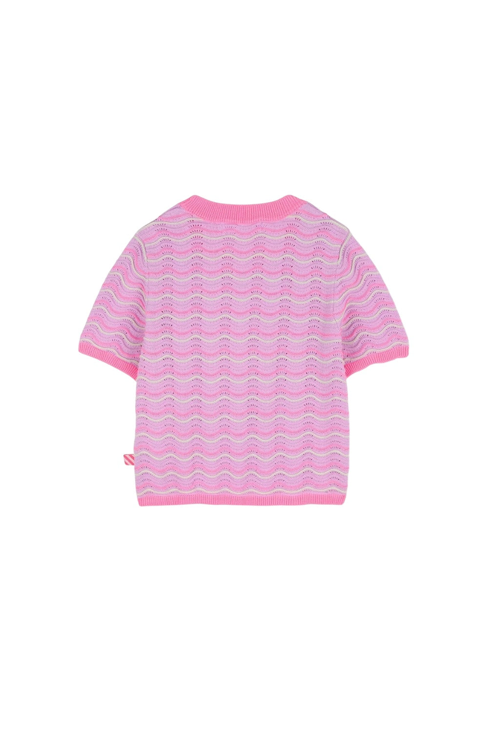 Maglia in filo rosa Billieblush