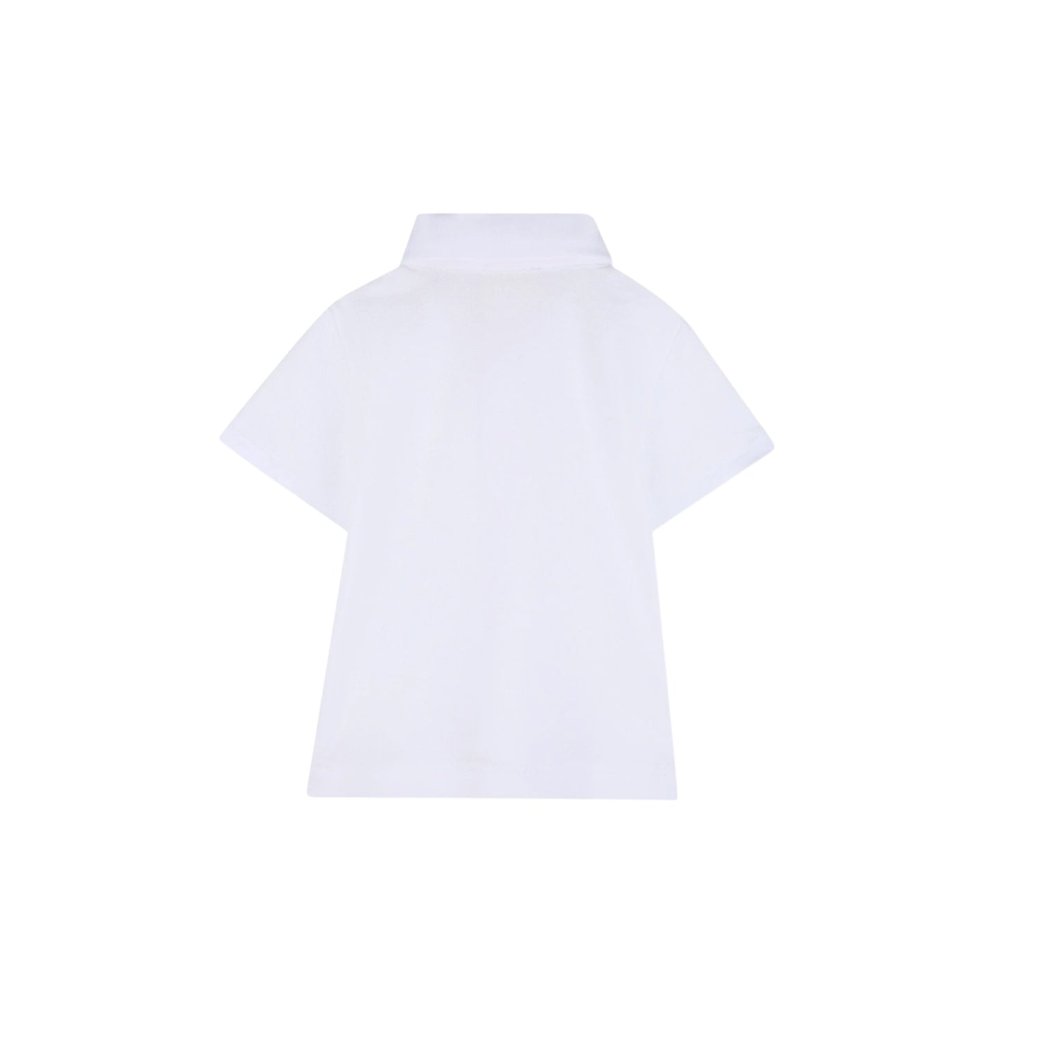 Polo bianca con logo cucito Givenchy