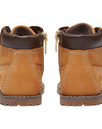 Stivali beige con logo Timberland laterale