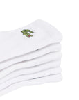 Set 6 paia di calzini bianchi Lacoste