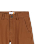 Pantalone cargo marrone con dettagli logo Timberland
