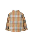Camicia check beige Burberry