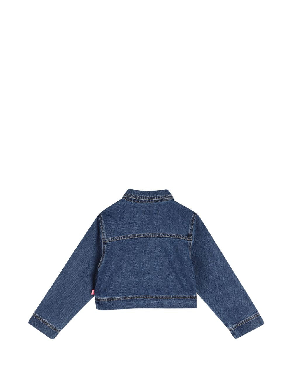 Giubbino in jeans con applicazioni frontali Billieblush