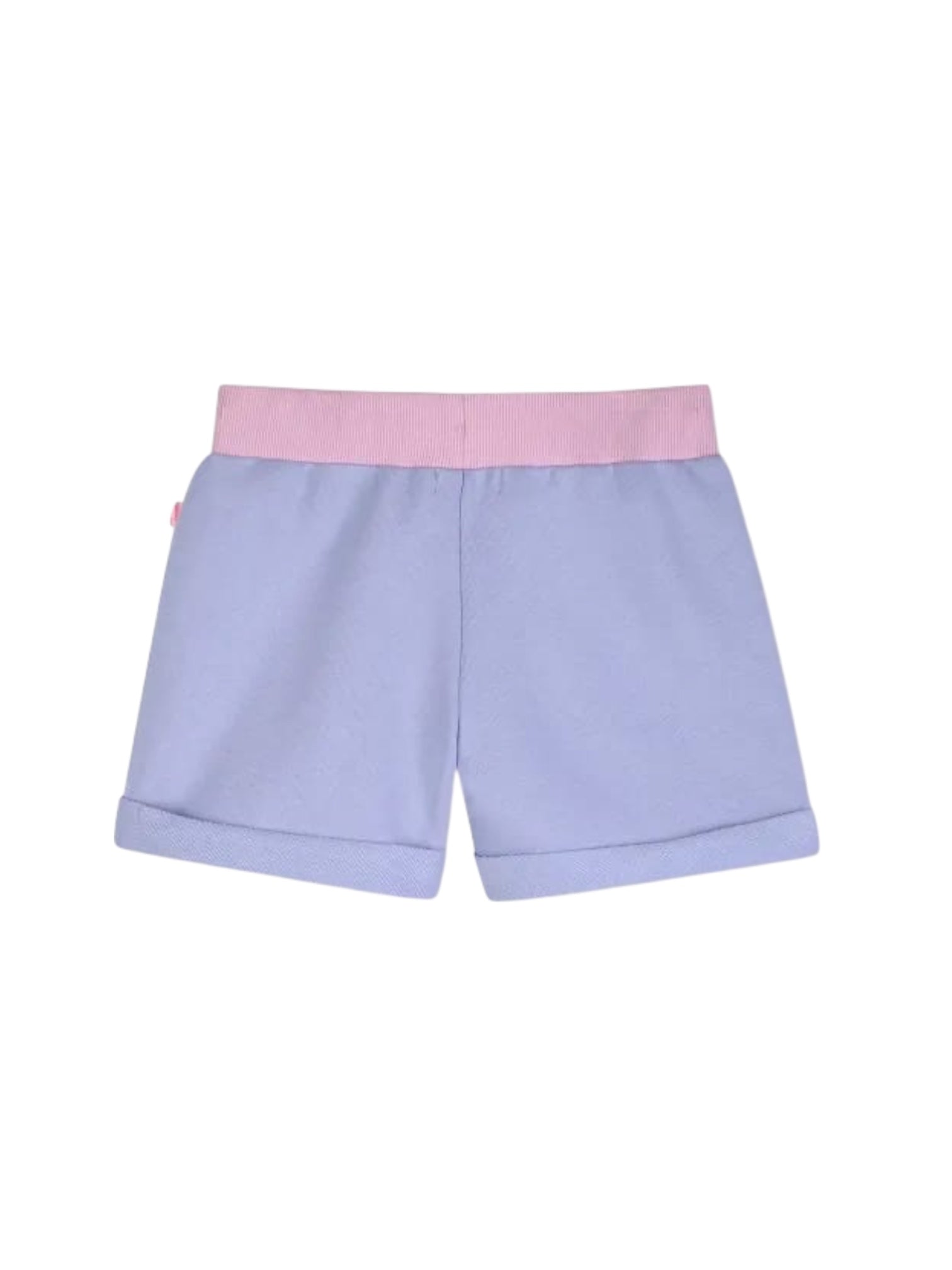 Pantaloncino lilla con stampa Billieblush