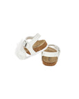 Sandali bianchi con dettagli tulle Monnalisa