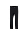 Pantalone blu classico con dettagli logo Boss