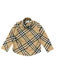 Camicia con stampa nuova fantasia check Burberry