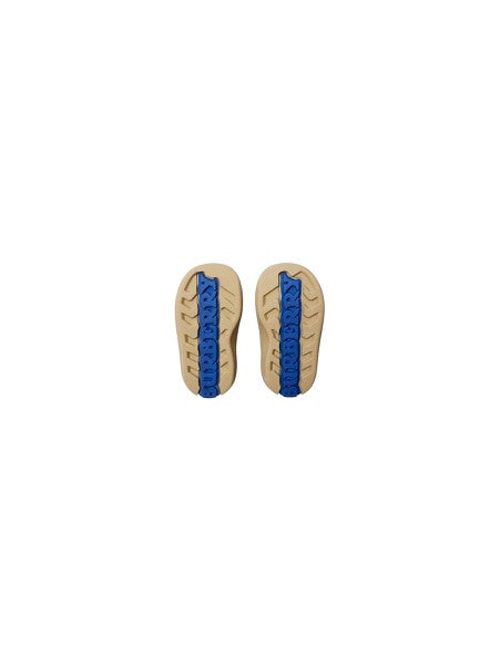 Scarpe beige con stampa check Burberry