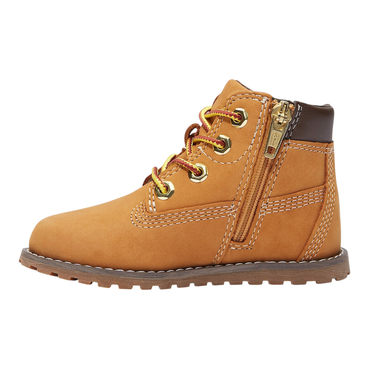Stivali beige con logo Timberland laterale