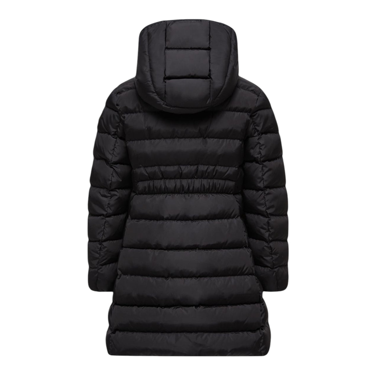 Giubbino Charpal nero con dettaglio patch Moncler