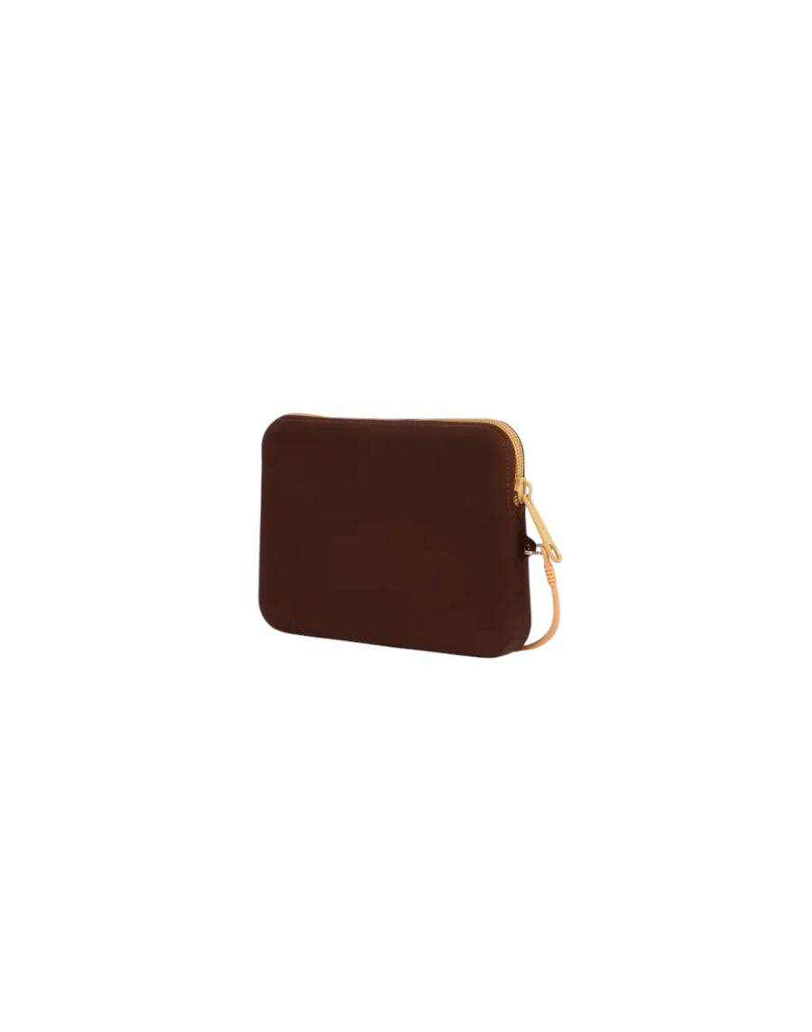 Pochette in gomma marrone Sundek