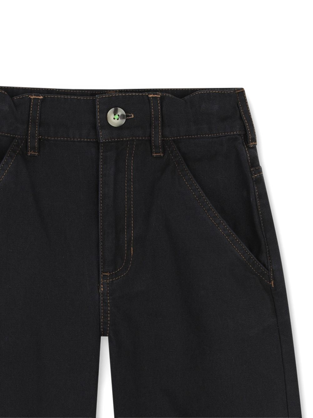 Jeans nero con dettagli Billieblush cuciti sul retro