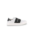 Scarpe bianche slip on in pelle con dettaglio logo Givenchy