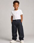 Jeans blu con dettagli logo Givenchy cuciti sul retro