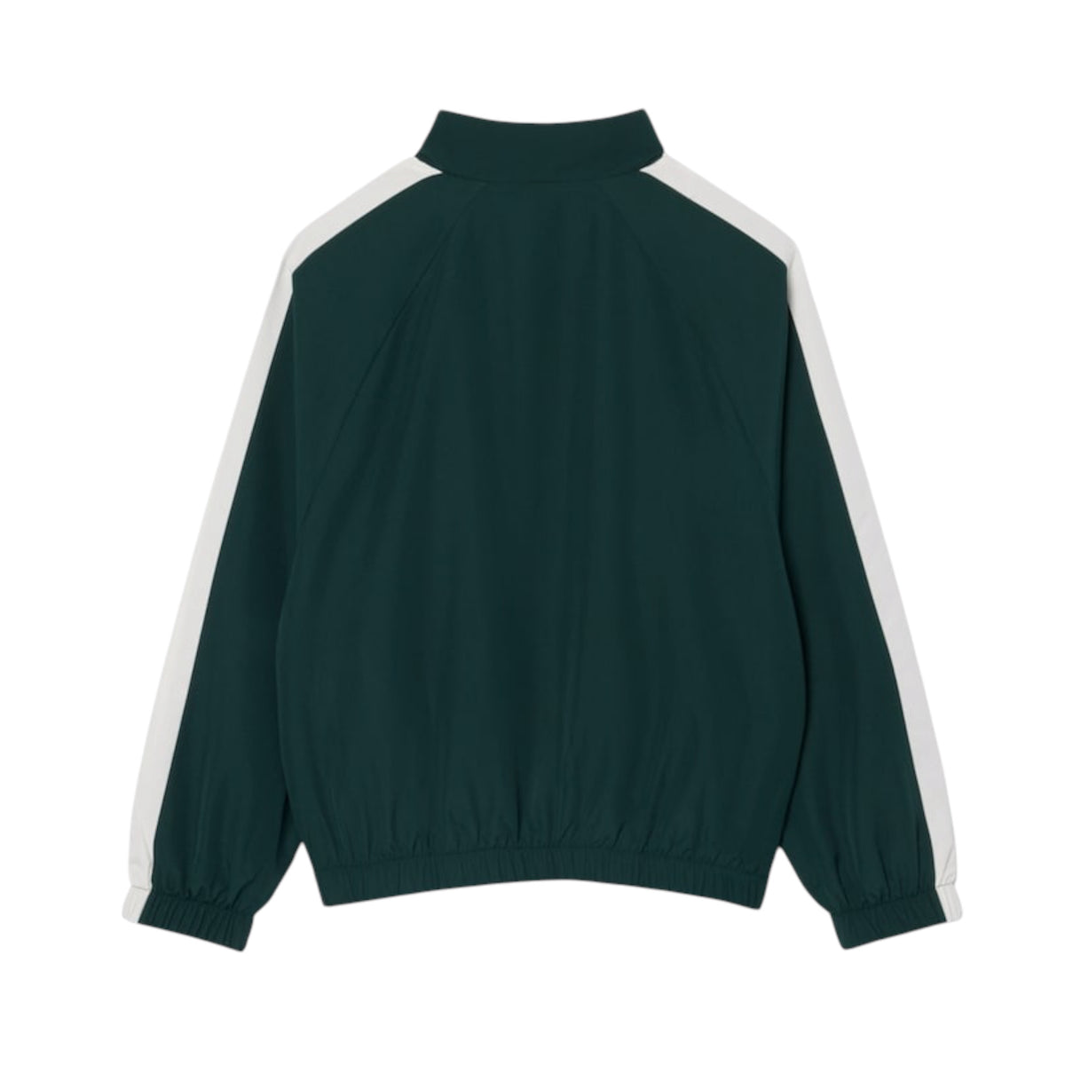 Completo tuta verde con patch logo Lacoste