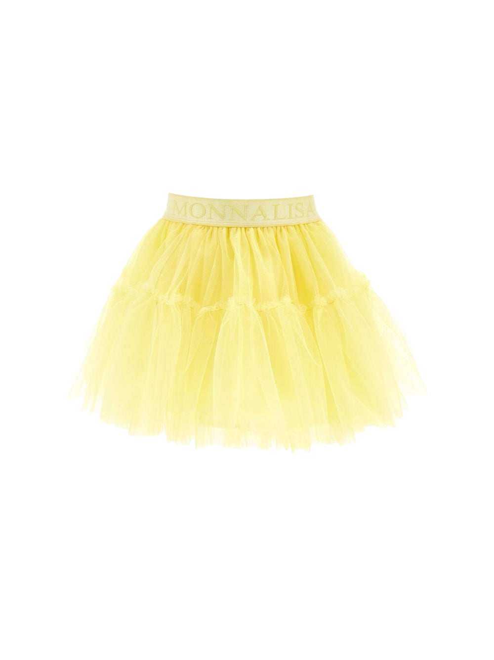 Gonna gialla in tulle Monnalisa