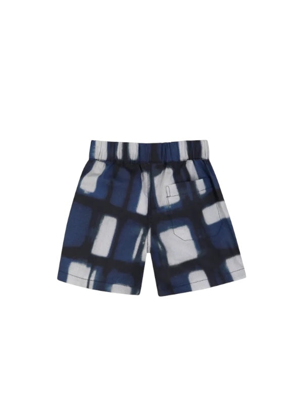Bermuda blu con dettaglio logo Givenchy