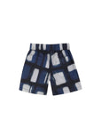Bermuda blu con dettaglio logo Givenchy